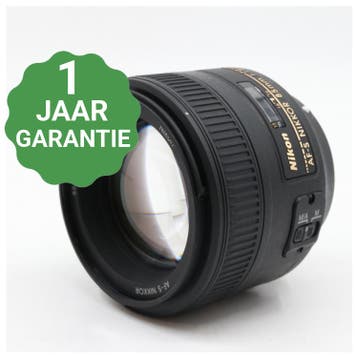 Nikon AF-S 85mm f/1.8G, Verzenden, Gebruikt