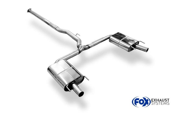 FOX Opel Insignia A - OPC Sports Tourer halfsysteem racen, b, Auto-onderdelen, Uitlaatsystemen, Nieuw, Verzenden