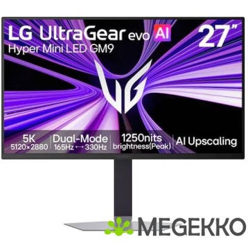 LG 27GM950B-B.AEU 27  5K Dual Mode Miniled Gaming Monitor, Computers en Software, Monitoren, Verzenden, Nieuw, LG