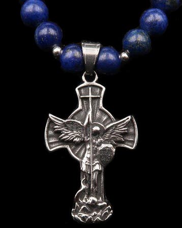 Lapis lazuli - Ketting - Aartsengel Michaël - Bescherming