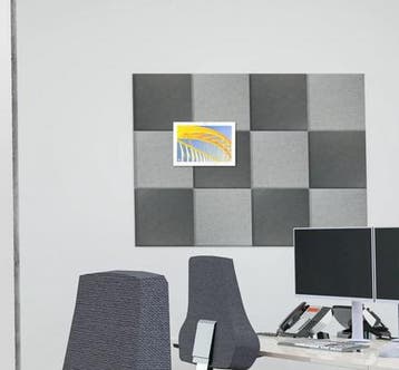 PET-vilt wandpanelen, set van 12, 30x30cm, Overige plaatsen, Ophalen of Verzenden, Nieuw in verpakking, Overige typen