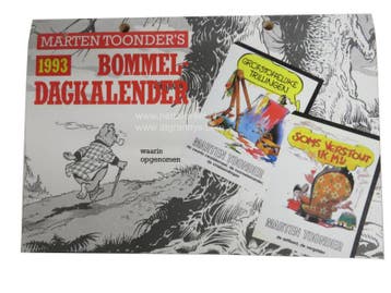 M. Toonder - Bommel dagkalender 1993, Verzenden, Gelezen