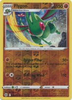Flygon 076/172 reverse holo Brilliant Stars, Ophalen of Verzenden, Nieuw, Losse kaart, Foil