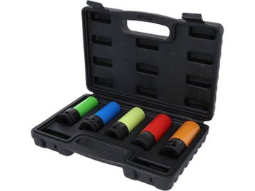 1/2" Dopsleutelset - kracht voor alu-velgen - robuust - 5 -, Ophalen of Verzenden