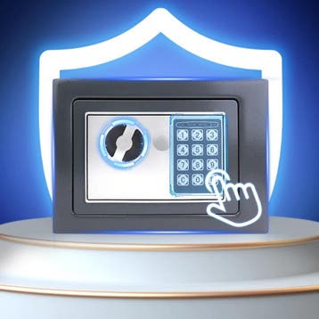 Digitale Kluis 4,6L Stalen Veiligheidskluis met Pincode Sleu, Verzenden, Nieuw