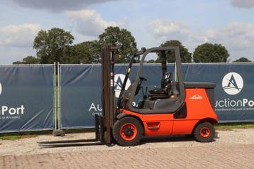 Veiling: Heftruck Linde E40P Elektrisch 4000kg 3.25m 2007, Ophalen, Linde, Heftruck, Meer dan 4000 kg