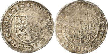 Schildgroschen ohne Jahr (1413/1420), Sachsen, Haus Wetti..., Verzenden