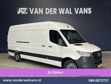 Mercedes-Benz Sprinter | 315 CDI 150pk L3H2 Euro6 Airco | 2x, Gebruikt, Euro 6, Wit, Mercedes-Benz