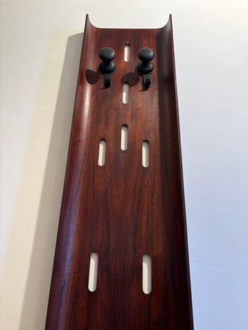Kapstok - gebogen palissander - In de stijl van Carlo De, Nieuw