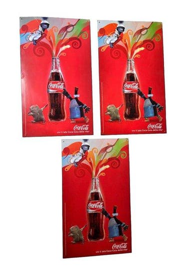 The Coca Cola Company - Coca-Cola reclameborden -