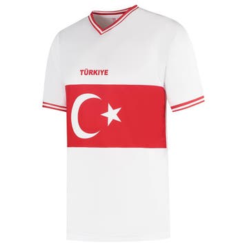 Turkije Voetbalshirt Thuis - Eigen Naam - Kind en, Sport en Fitness, Voetbal, Verzenden, Nieuw