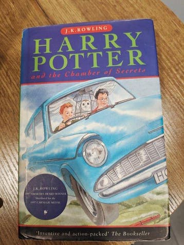 J.K. Rowling - Harry Potter part 2-3 TED SMART first prints