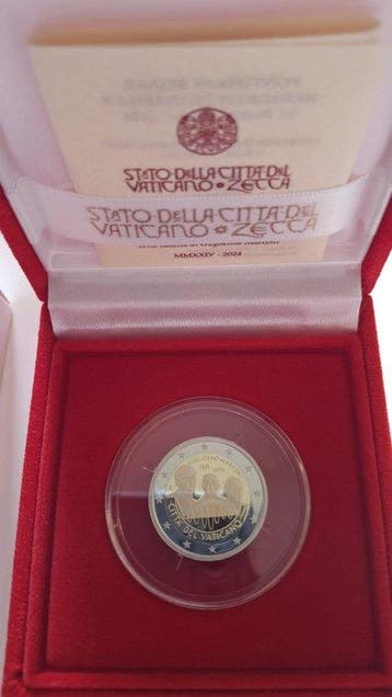 Vaticaan. 2 Euro 2024 Guglielmo Marconi Proof (Zonder