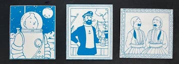 LEmaillerie Belge - Tintin - Plaques émaillées Tintin,, Nieuw