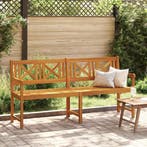 vidaXL Tuinbank Naturel 180 x 56 x 90 cm Massief Acaciahout, Tuin en Terras, Tuinbanken, Verzenden, Nieuw