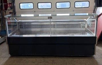 Mina Koeltoonbank met plaatkoeling – B258 x D115 x H125 cm –, Gebruikt