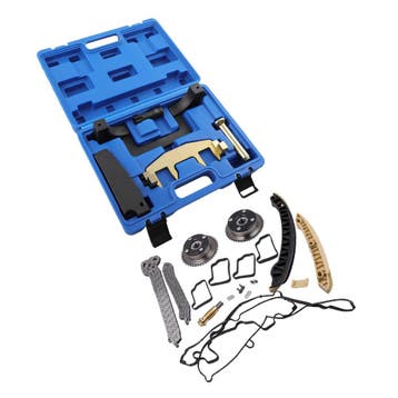 Distributiekettingset + adjustment gereedschap geschikt v..., Verzenden, Nieuw, Mercedes-Benz