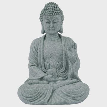 Zittende Buddha Beeldje - Zen Tuindecoratie & Vis Tank Ornam, Verzenden, Nieuw