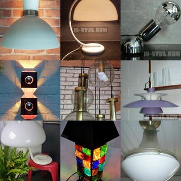 LAAGSTE PRIJS! retro &amp;vintage design LAMPEN en MEUBILAIR, Ophalen of Verzenden, Huis en Inrichting