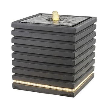 Tuinfontein | Decoris | Vierkant | 35 x 35 x 35 cm, Tuin en Terras, Waterpartijen en Fonteinen, Verzenden, Nieuw