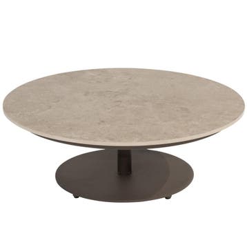 Boaz lounge tuintafel 80xH30 cm ceramic middenpoot terre 4, Ophalen of Verzenden, Nieuw