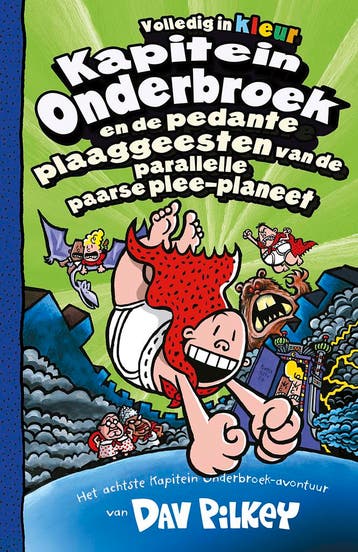 Kapitein Onderbroek en de pedante plaaggeesten van de, Verzenden, Zo goed als nieuw, Dav Pilkey