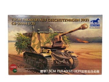 7.5cm PaK40(SF) auf Geschutzwagen 39(F), Verzenden, Nieuw