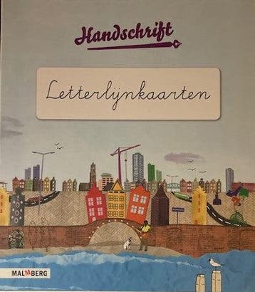 Handschrift versie 3 letterlijnkaarten, Verzenden, Nieuw