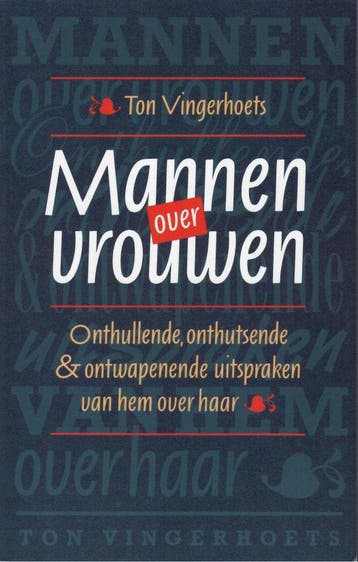 MANNEN OVER VROUWEN - T. Vingerhoets 9789021523774, Verzenden, Gelezen, T. Vingerhoets