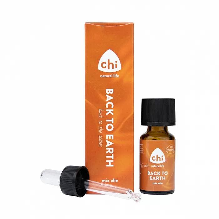Back to Earth mix olie - 10 ml - Chi Natural Life, Huis en Inrichting, Woonaccessoires | Overige, Ophalen of Verzenden