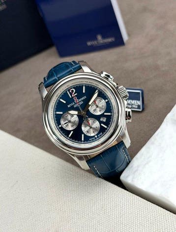 Revue Thommen - Airspeed Chronograph Date Automatic Blue -, Nieuw