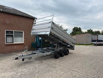 Voorraad-ACTIE JCS kipper 400x200 3500kg vol opties, Verzenden, Nieuw