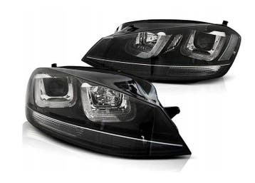 U-LED koplamp units Black Line geschikt voor VW Golf 7, Auto-onderdelen, Verlichting, Verzenden, Nieuw, Volkswagen