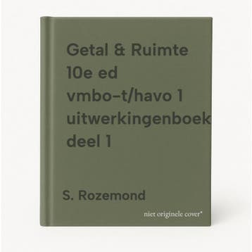 Getal & Ruimte 10e ed vmbo-t/havo 1 uitwerkingenboek deel 1, Boeken, Verzenden, Zo goed als nieuw, S. Rozemond