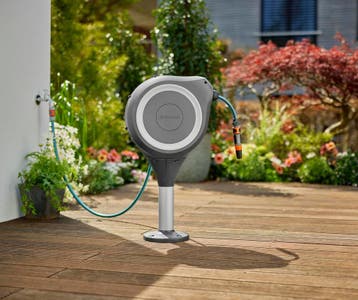 Gardena Terrasslangbox RollUp M 20 m •, Verzenden, Zo goed als nieuw