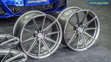 Velgen Vossen HF-3 Style Brushed Titanium – HP Parts, Nieuw, Personenwagen, Velg(en)