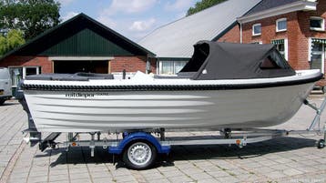 SETAANBIEDING Reitdieper 550XL + Yamaha F20, Kussenset, Nieuw, Buitenboordmotor, Polyester