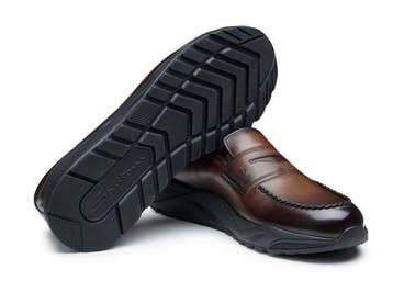 Santoni - Loafers - Maat: EU 40, Nieuw