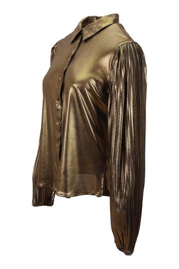 Aaiko Blouse in maat S Goud, Aaiko, Verzenden, Zo goed als nieuw, Overige kleuren
