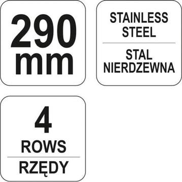 Yato Yt-6339 Staalborstel, Verzenden, Nieuw