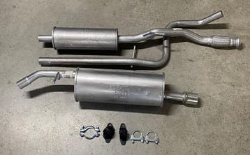 Complete uitlaat, Middendemper + Einddemper Citroën C3, DS3,, Auto-onderdelen, Uitlaatsystemen, Verzenden, Nieuw