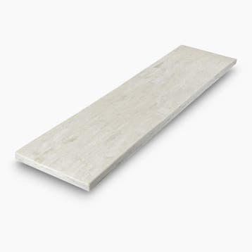 Ivoorkleurige / beige natuurstenen vensterbank op maat, Hardsteen, Vensterbanken, Nieuw, Ophalen of Verzenden