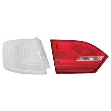 Volkswagen Jetta 2011-2014 Achterlichtglas Binnen Links, Verzenden, Nieuw