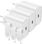 USB-C Oplader – Geschikt voor iPhone 14/13/12/11/XR/XS/8 –, Ophalen of Verzenden, Nieuw