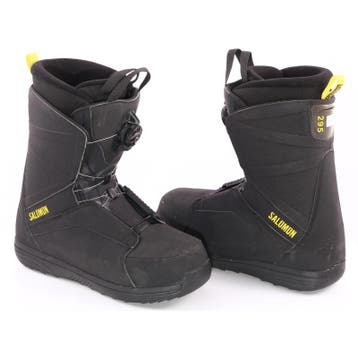 43 44 45 46 snowboard schoenen SALOMON FACTION BOA, BLACK/ye, Verzenden, Gebruikt