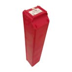 Stellingbak 150x95x85 mm, rood pp, gebruikt, Ophalen of Verzenden