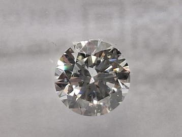 1 pcs Diamant (Natuurlijk) - 0.51 ct - Rond - E - VVS2 -, Nieuw