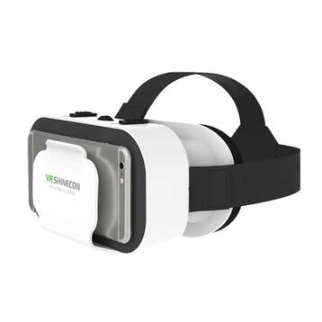VR Bril Wit Smartphone - Virtual Reality - Telefoon werkt op, Verzenden, Nieuw