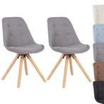 24goodz Eetkamerstoel set van 2 - Duurzame houten poten - Er, Huis en Inrichting, Stoelen, Verzenden, Nieuw