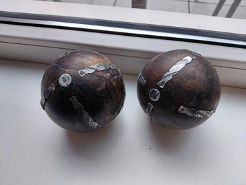 Jeu de boules ballen, Nieuw